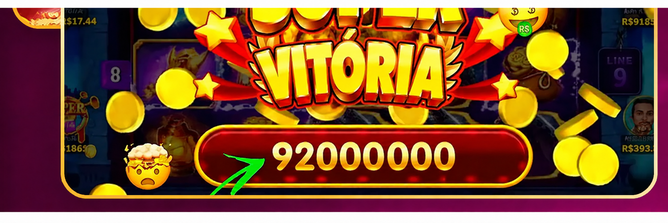 Super vitória: 92000000.